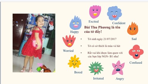 Bé Thu Phương lớp B1